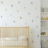 A Serene Zoo 🖼️ Reusable Fabric Decal