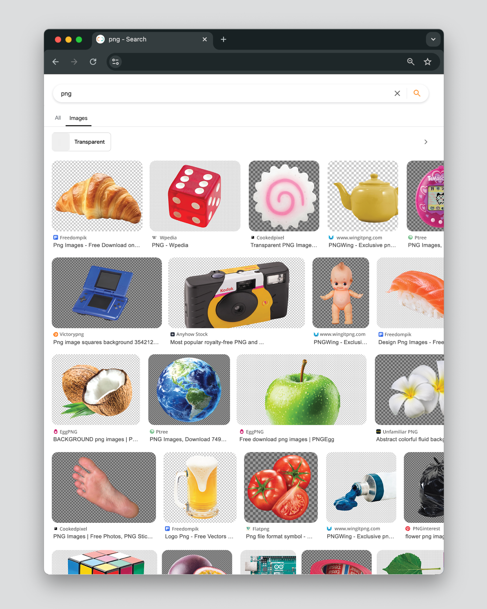 Transparency Grid Artboard