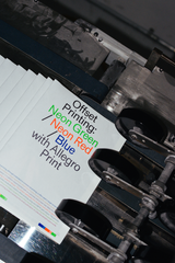 Offset Printing: Neon Green / Neon Red / Neon Blue