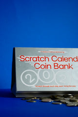 Scratch 2026 Calendar Coin Bank (Pre-Order)