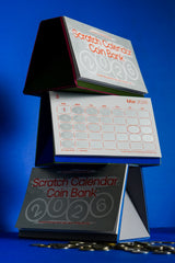 Scratch 2026 Calendar Coin Bank (Pre-Order)