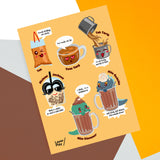 Kopitiam Drinks 🖼️ Reusable Fabric Decal