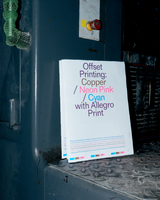 Offset Printing: Copper / Neon Pink / Cyan