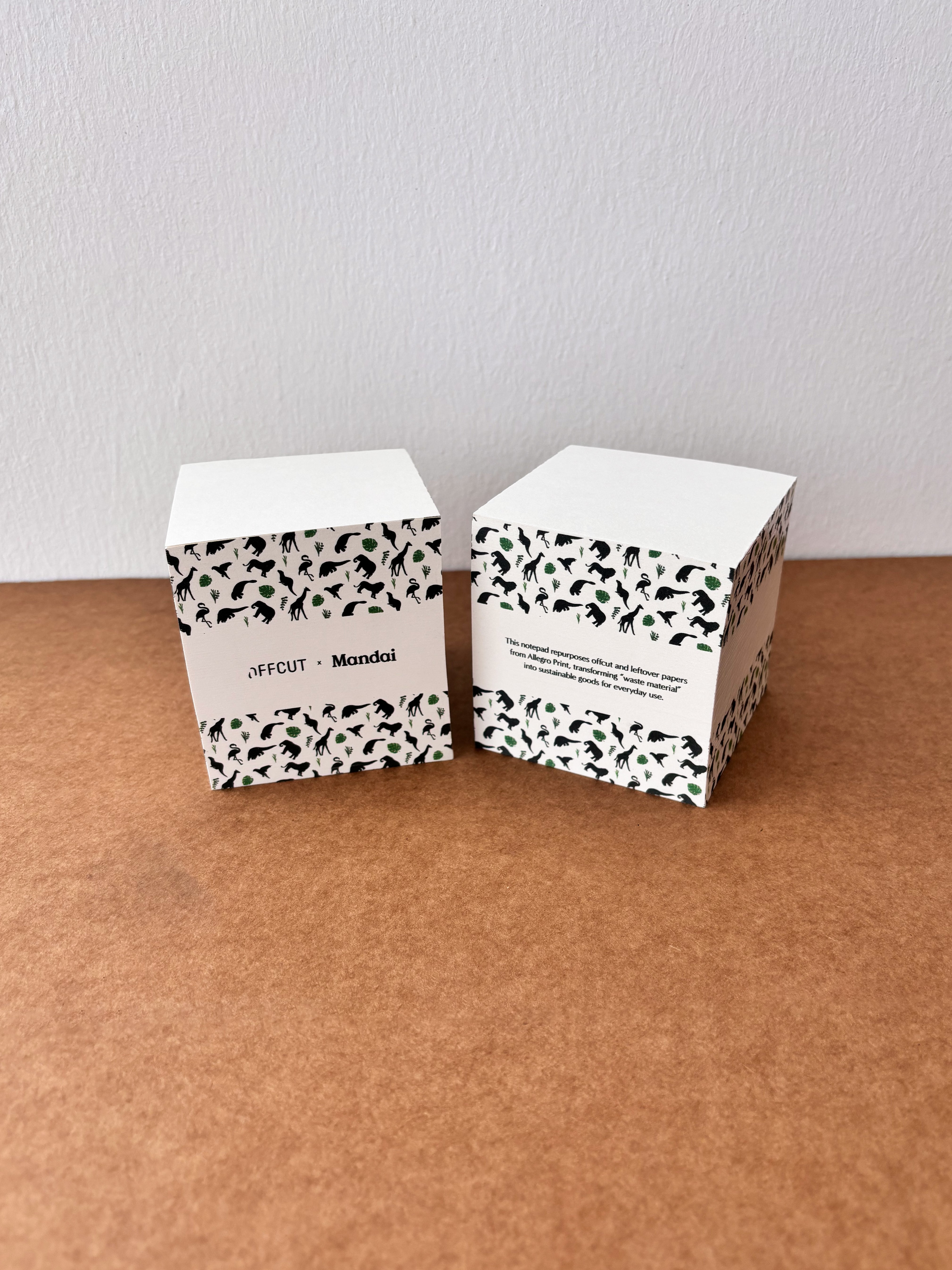 Animal Notepad 🔍🤝 Mandai x OFFCUT