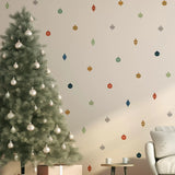 Ornament Jingles 🖼️ Reusable Fabric Decal
