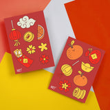 Smiles of A New Year (Small Pack) 🖼️ Reusable Fabric Decal