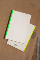 Neon Tape Notebook
