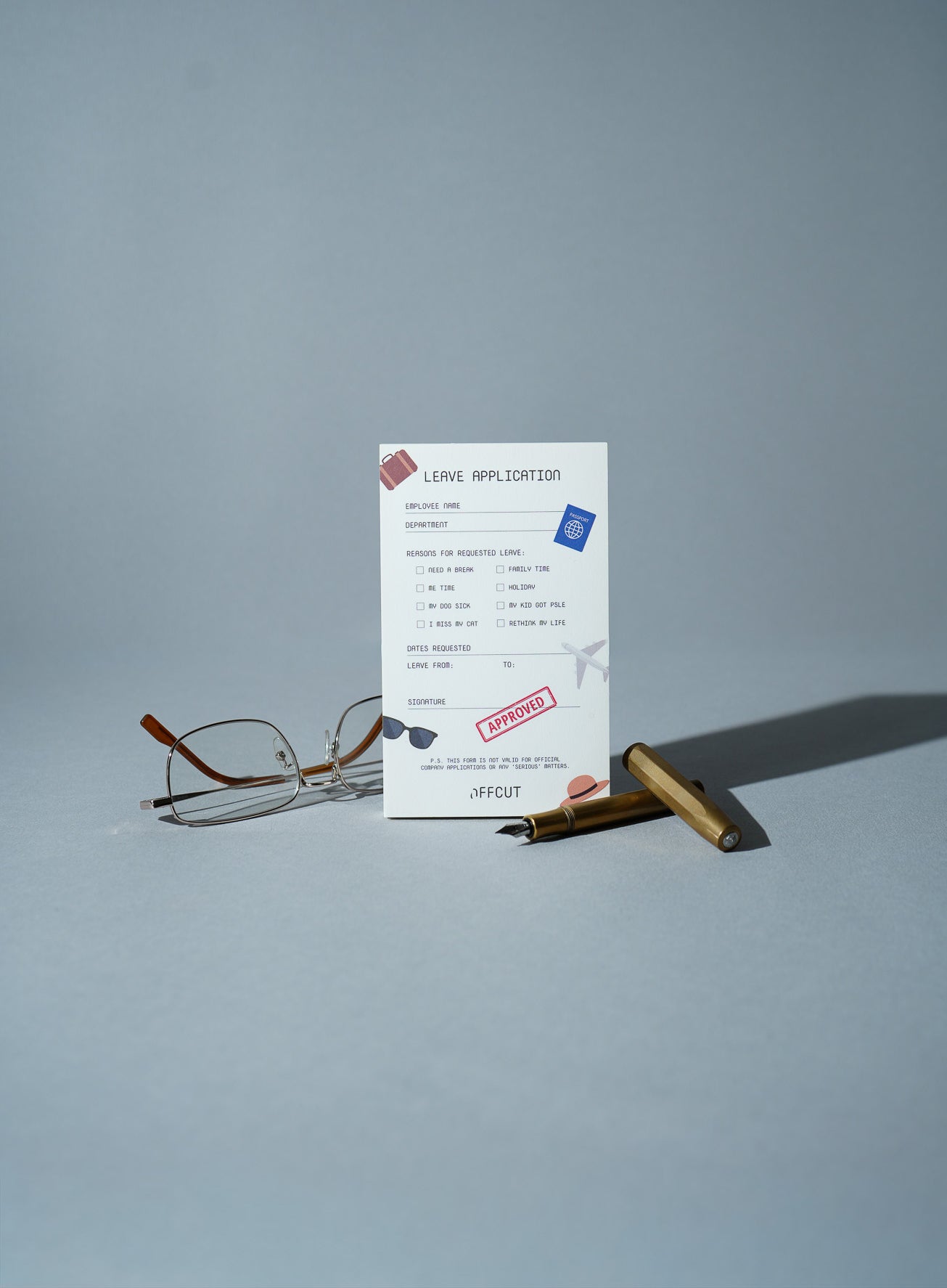 Leave Application NotePad