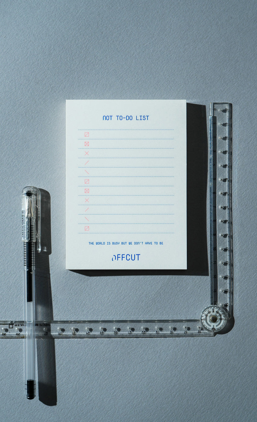 Not To-do List (Neon Pink-Blue)