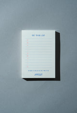 Not To-do List (Neon Pink-Blue)