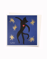 Icatus by Catisse ✍︎ Art Pun Greeting Card