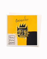 Basquicat ✍︎ Art Pun Greeting Card