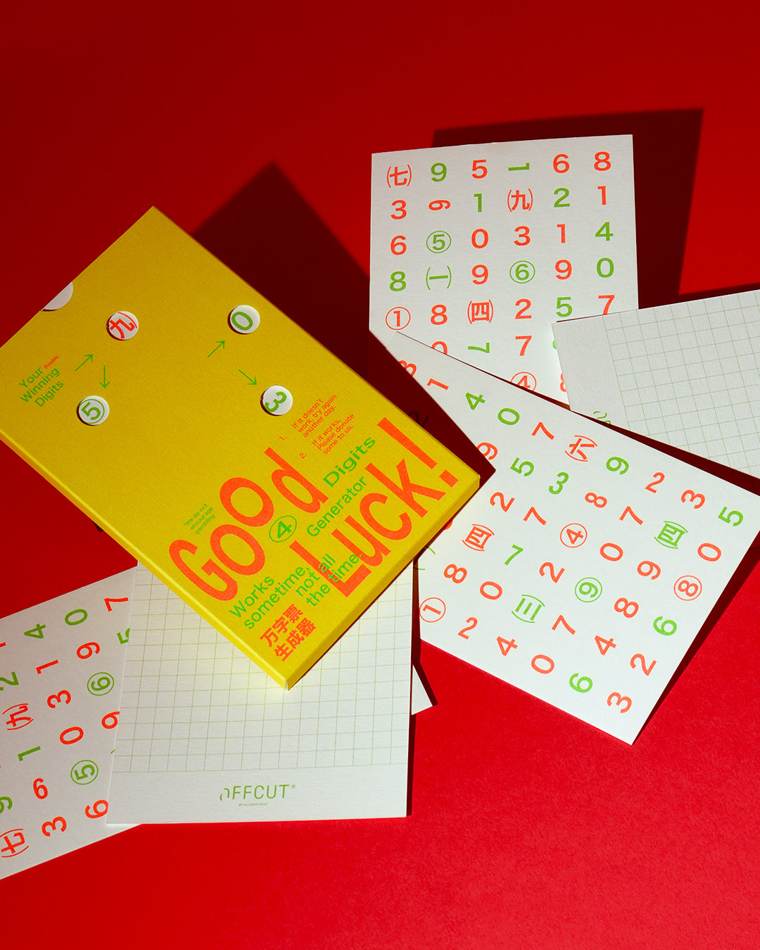 Good Luck 4D Generator Cards Set