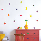 Pixel Fruits 🖼️ Reusable Fabric Decal